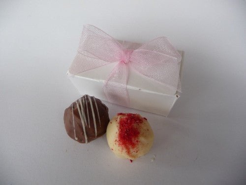 2 choc ballotin with organza ribbon (set of 5)